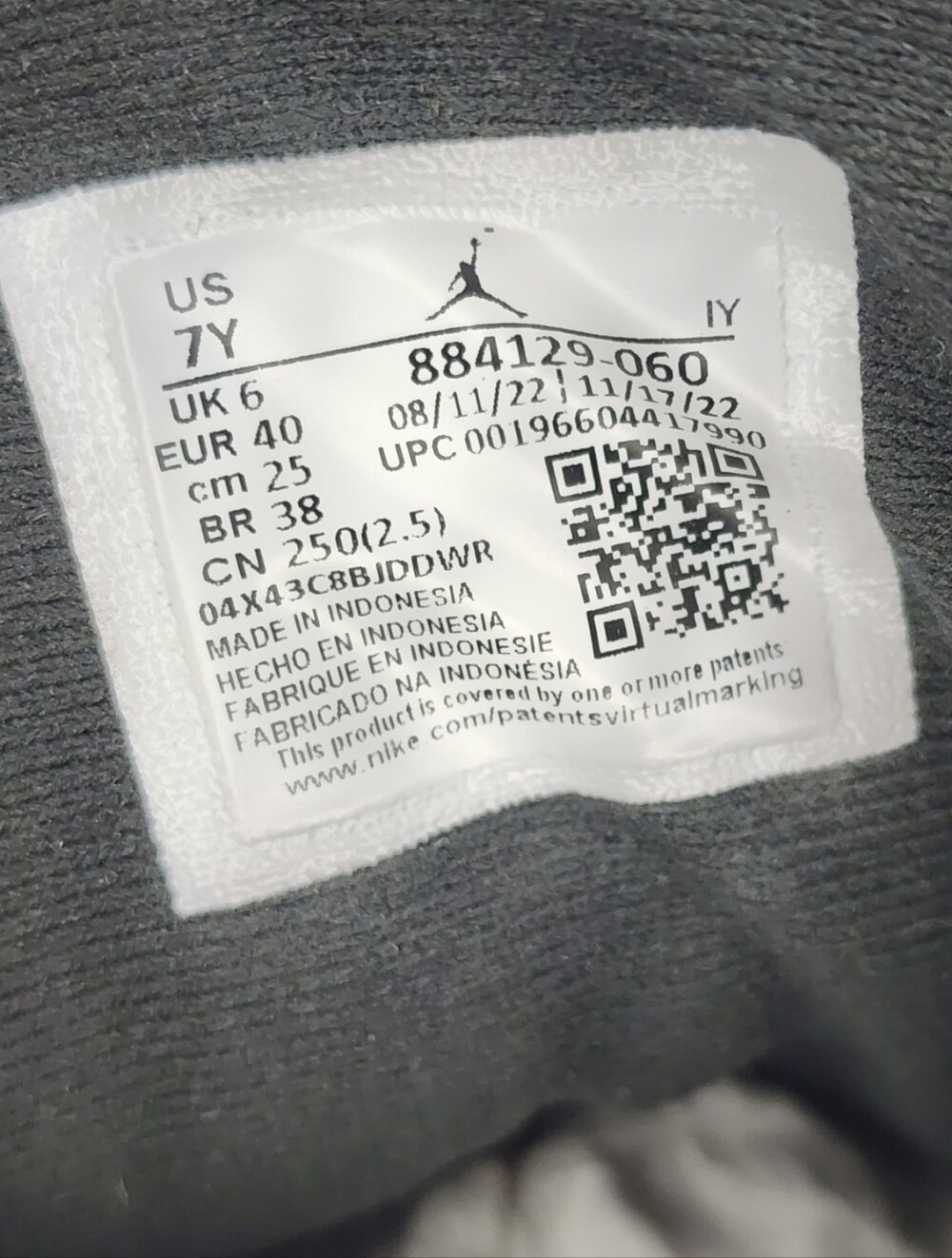 Nike Jordan-(GS) Air Jordan 13 Retro 'Black Flint', Boys 7 - Picture 10 of 11